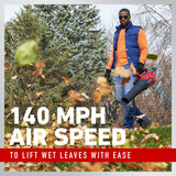 Toro PowerJet F700 140 MPH 725 CFM 12 Amp Electric Handheld Leaf Blower