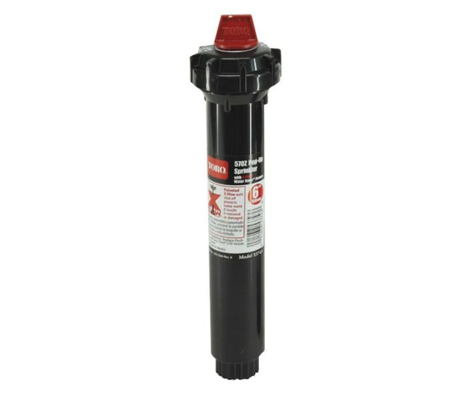 Toro 570 Series X-Flow 4 in. Adjustable Pop-Up Spray Head with Flush Plug