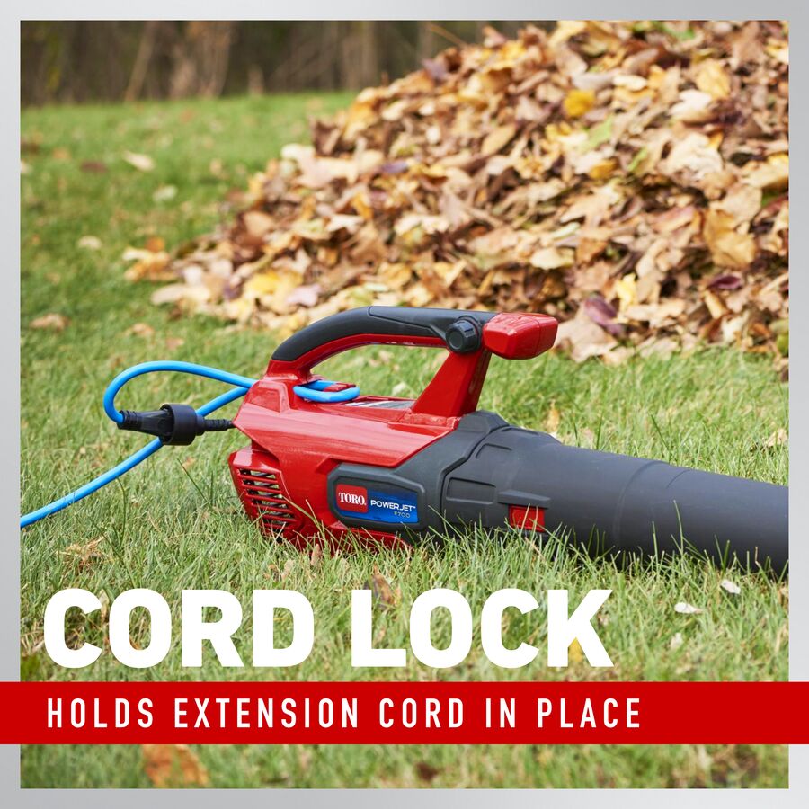 Toro PowerJet F700 140 MPH 725 CFM 12 Amp Electric Handheld Leaf Blower