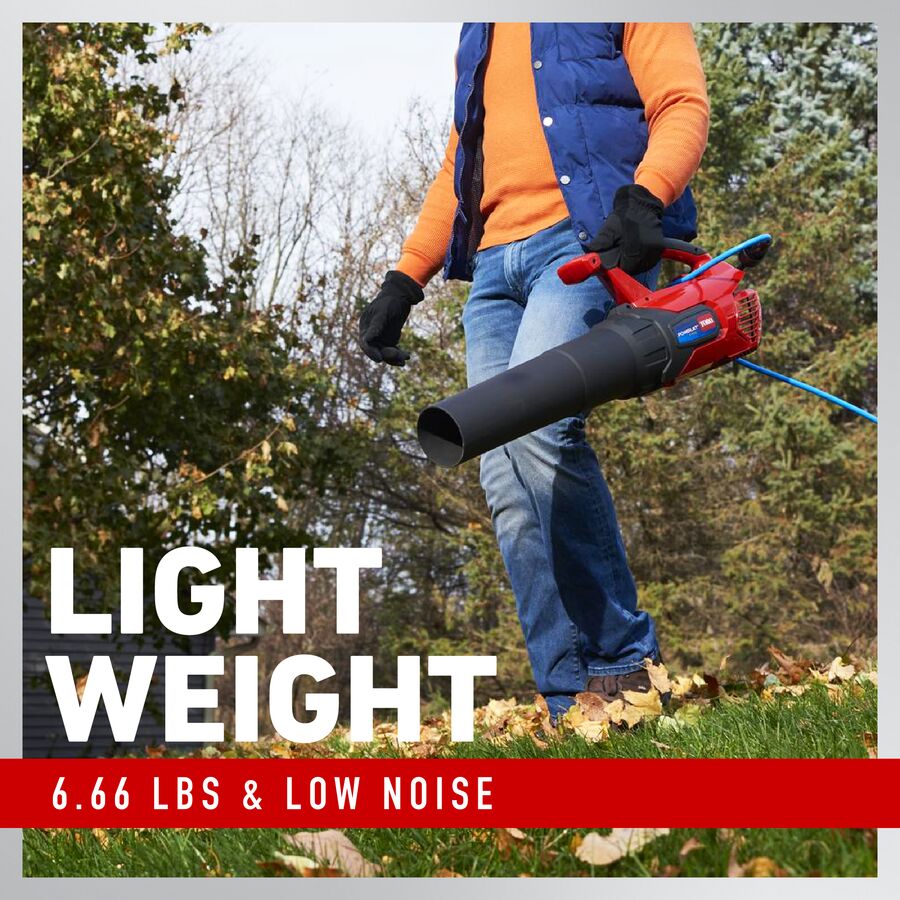 Toro PowerJet F700 140 MPH 725 CFM 12 Amp Electric Handheld Leaf Blower