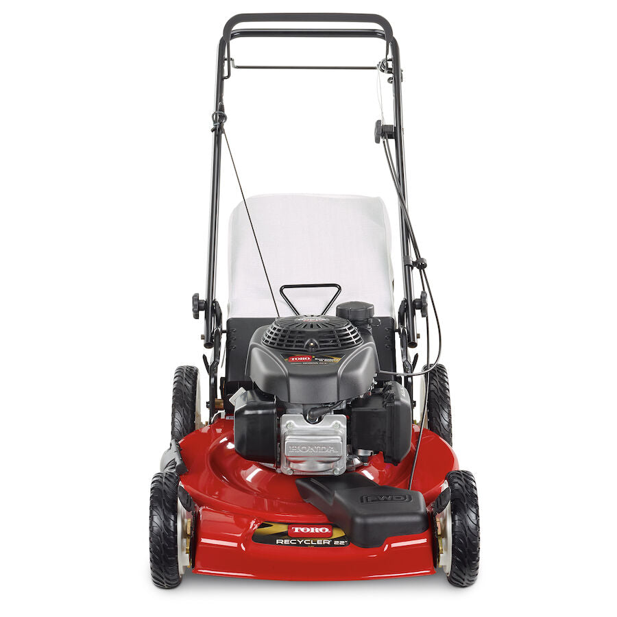 Toro 22 in. High Wheel Variable Speed Gas Self-Propelled Lawn Mower with Honda Engine, Recycler 22