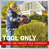 Toro Flex-Force 24 in. 60-Volt Max Lithium-Ion Cordless Hedge Trimmer (Bare Tool)