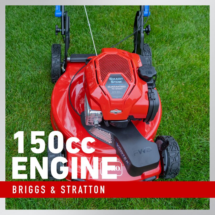 Toro SmartStow 21445 22-in 150cc Gas Self-Propelled Lawn Mower