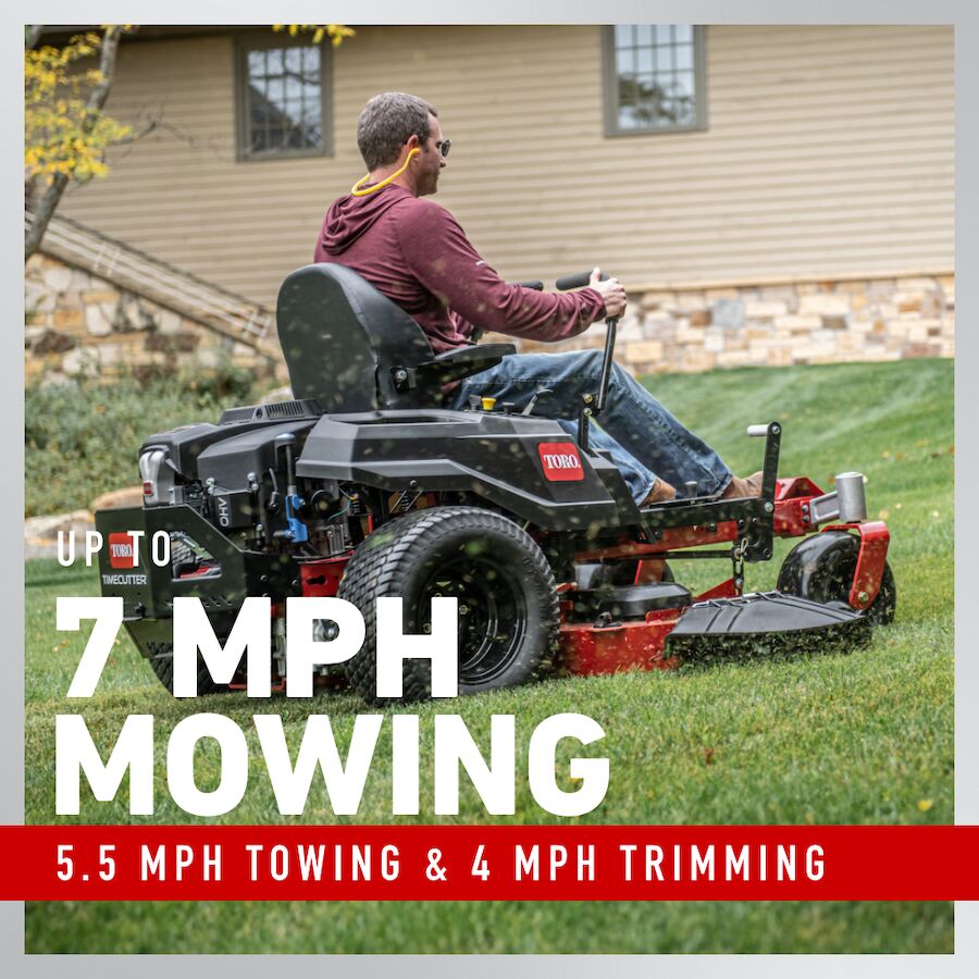 Toro 42" TimeCutter Zero-Turn Riding Mower with Smart Speed, 15.5 HP Briggs & Stratton, Model 75748