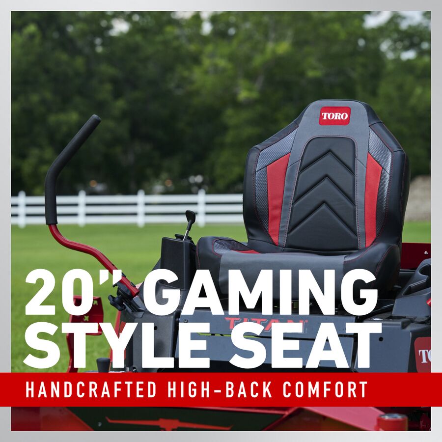 Toro TITAN 60 in. IronForged Deck, 24.5 HP Commercial V‑Twin Gas, Dual Hydrostatic Zero‑Turn Riding Mower