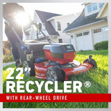 Toro Recycler 21466 22 in. 60V Battery Self‑Propelled Lawn Mower Kit with Personal Pace (6.0Ah Battery & Charger)