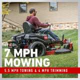 Toro TimeCutter 42 in. Deck Gas Dual Hydrostatic Zero-Turn Riding Mower with Smart Speed (Model 75748)