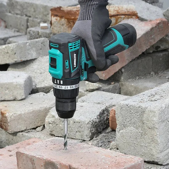 Liangye 12V Battery Operated Power Tools LCD699-8lsc Cordless Brushless Impact Drill