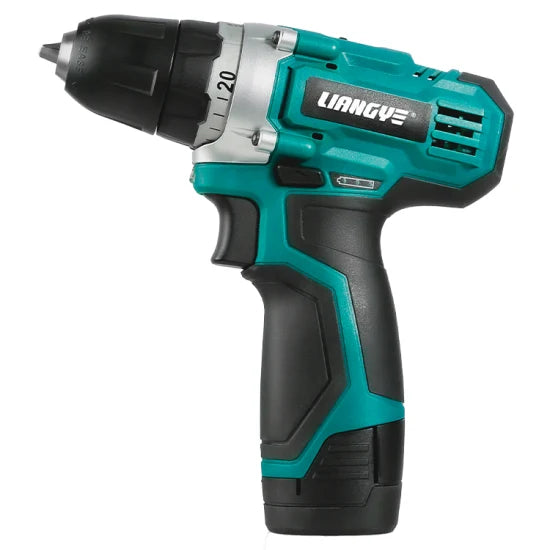 Liangye 12V Cordless Power Tools 3/8 Inch Battery Screw Driver Drill