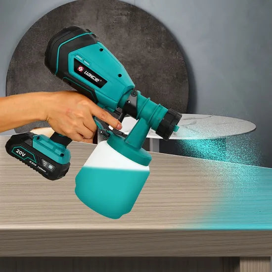 Liangye 18V Battery Operated Power Tools Airless Cordless HVLP Spray Gun