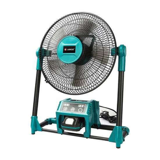 Liangye 18V Cordless Power Tool Combo Kits Rechargeable Electric Air Circulator Fan for Jobsite