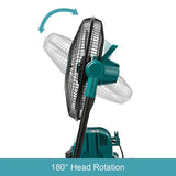 Liangye 18V Cordless Power Tool Combo Kits Rechargeable Electric Portable Fan for Jobsite