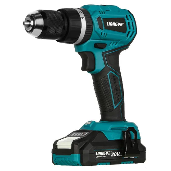 Liangye 18V Rechargeable Battery Cordless Compact Hammer Drill
