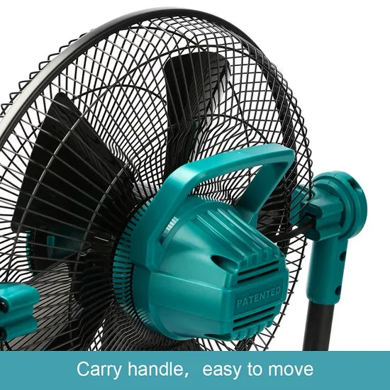 Liangye 18V Rechargeable Battery or AC Powered Fan for Jobsite