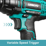 Liangye 20V Battery Auto Repair Tool Lcw777-1b Cordless Impact Wrench