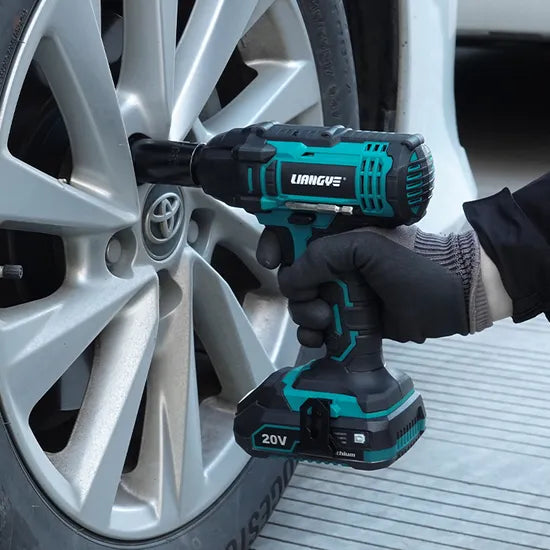 Liangye 20V Battery Auto Repair Tool Lcw777-1b Cordless Impact Wrench