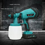 Liangye 20V Portable Battery Operated Power Tools Airless HVLP Paint Sprayer