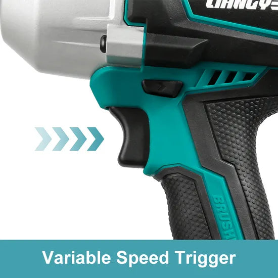 Liangye Auto Care Power Tools 18V Cordless Battery Impact Socket Wrench