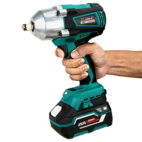 Liangye Auto Repair Power Tools 20V Rechargeable Battery Operated 600nm Cordless Electric Impact Wrench