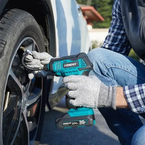 Liangye Battery Operated Auto Care Tools 20V Cordless Air Inflator