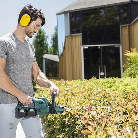 Liangye Battery Operated Hand Held Electric Garden Shears 40V Cordless Hedge Trimmer