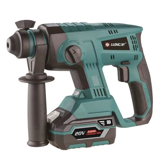 Liangye Battery Operated Power Tools 18V Cordless Brushless SDS Rotary Hammer