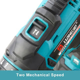 Liangye Battery Power Tool 20V 50nm Cordless Hammer Drill and Impact Driver Combo Sets