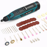Liangye Battery Power Tools 10.8V Cordless Electric Mini Grinder Hobby Tool Set