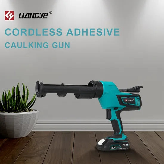 Liangye Battery Power Tools 20V Heavy Duty Cordless Caulk and Adhesive Gun