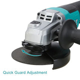 Liangye Battery Power Tools Factory 20V 125mm Brushless Cordless Angle Grinder