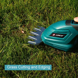 Liangye Battery Powered Pruner 20V Cordless Grass Cutter and Hedge Shears