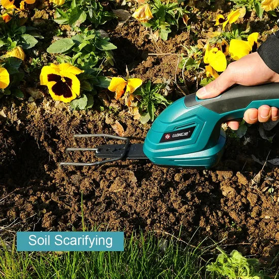 Liangye Battery Powered Pruner 20V Cordless Grass Cutter and Hedge Shears