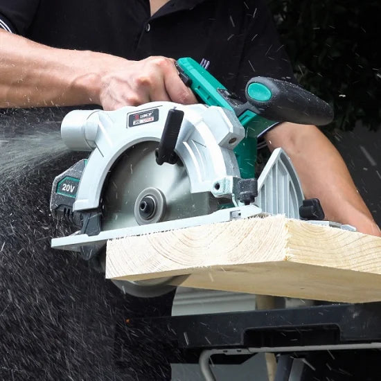 Liangye Battery Wood Cutting Tools 18V 4.0ah Cordless Electric 165mm Circular Saw