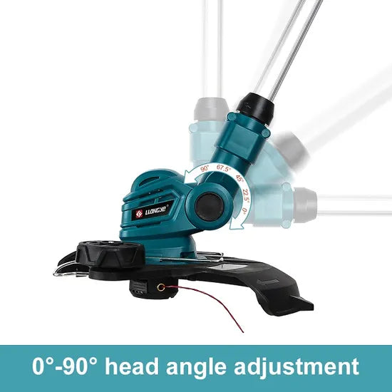 Liangye Cordless Garden Strimmer 18V Rechargeable Battery Power String Trimmer