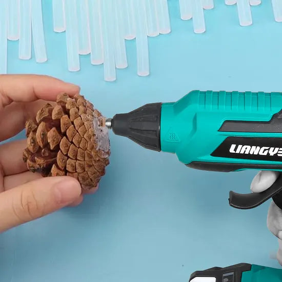 Liangye Cordless Power Tool Lca770X-1 18V Battery Operated Hot Melt Glue Gun