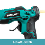Liangye Cordless Power Tool Lca770X-1 18V Battery Operated Hot Melt Glue Gun