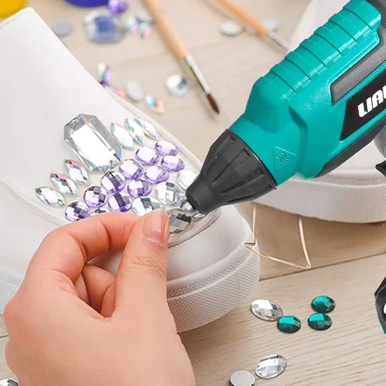 Liangye Cordless Power Tool Lca770X-1 18V Battery Operated Hot Melt Glue Gun