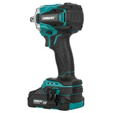 Liangye Cordless Power Tools 18V Brushless Impact Torque Wrench with 1/2 Inch Anvil