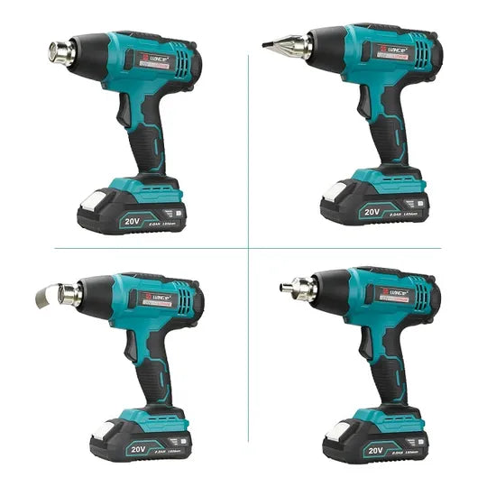 Liangye Electric Power Tools 18V Cordless Heat Gun Kit with Rechargeable Battery