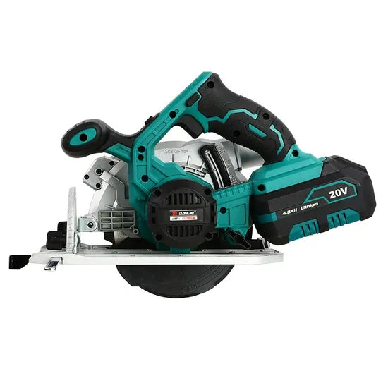 Liangye Electric Power Tools 20V 4.0ah Battery Operated Cordless 6-1/2 Inch Circular Saw