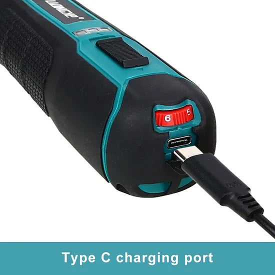 Liangye Electric Power Tools 3.6V Cordless Rechargeable Battery Screwdriver Set 74PCS