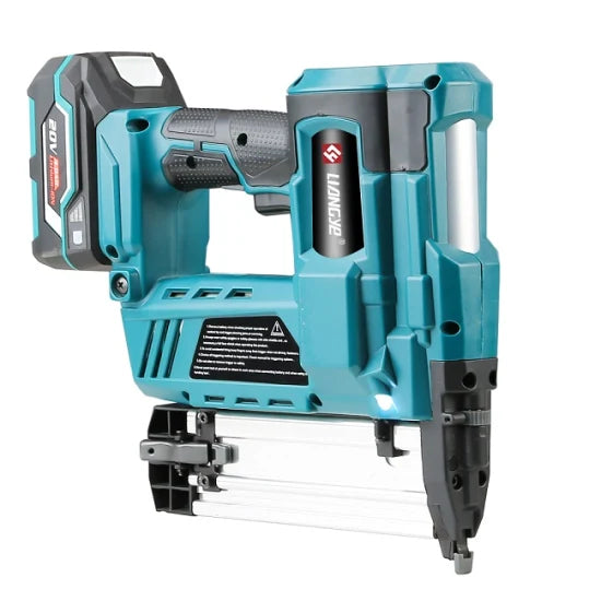 Liangye Factory Battery Woodworking Tools 20V Cordless Staple and Nail Gun Brad Nailer
