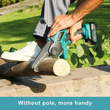 Liangye Garden Tools 20V Cordless Electric Pole Chainsaw