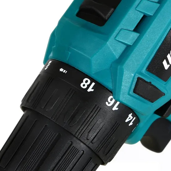 Liangye Ltihium Battery Power Tools Cordless 18V Rechargeable Brushless Drill