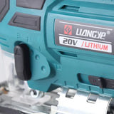 Liangye Power Jig Saw Tools 20V Cordless Battery Operated Electric Jigsaw for Cutting Wood