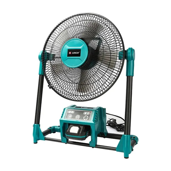 Liangye Power Tool Combo Kits 20V Rechargeable Battery or AC Powered Portable Fan for Jobsite
