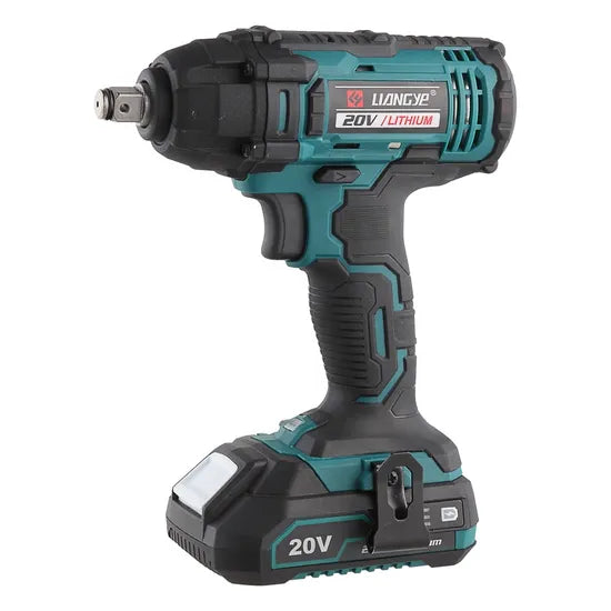 Liangye Power Tools Factory 18V Cordless Battery Operated Impact Wrench 1/2 Inch
