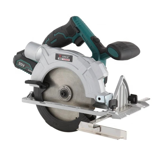 Liangye Wood Cutting Tools 18V 2.0ah Battery Operated 165mm Cordless Electric Circular Saw