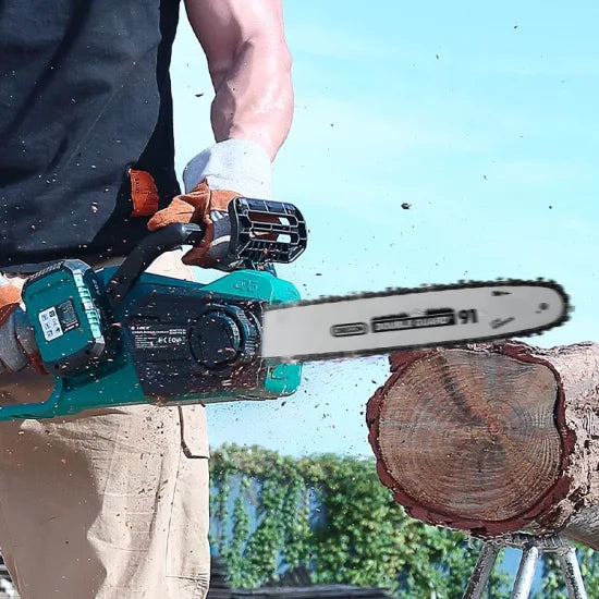 Liangye Wood Cutting Tools 40V 16 Inch Battery Powered Electric Chain Saw
