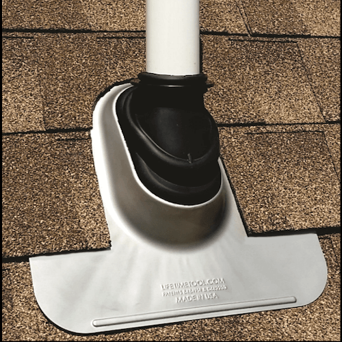 Lifetime Stainless Steel Ultimate Pipe Flashing 3"